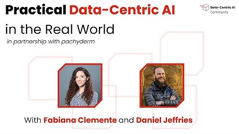 Data Centric AI Community presents: Data-Centric AI in the Real World with YData and Pachyderm