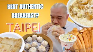 Traditional TAIWANESE BREAKFAST - How To EAT LIKE A LOCAL in Taipei Taiwan
