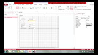 Access 2013 - Creating a Form Tutorial