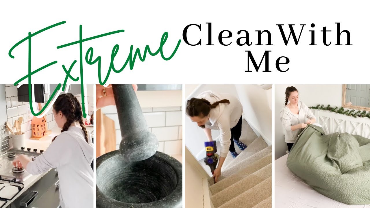 EXTREME All Day Clean With Me | Speed Cleaning Motivation - YouTube