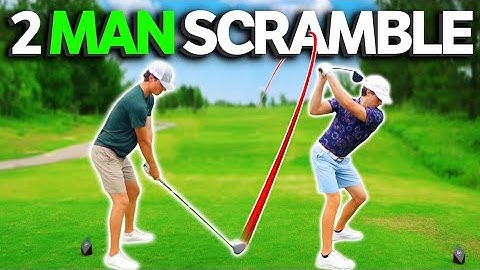 We Played a 2 Man Scramble! How Low Do We Score? Insane Finish | GM GOLF