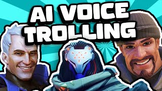 HILARIOUS AI Voice Trolling (Overwatch 2)