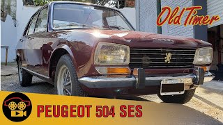 Peugeot 504 SES 1978 Color Rojo Rubí  Prestigio, Confort y Potencia | Informe Completo | Oldtimer
