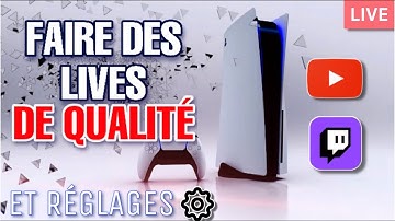 TUTO ; Comment faire un live sur PS5 et bien le paramétrer.