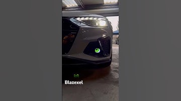 Install Devil eyes lens to fog lights|Blazexel#car #headlights #carmodification #carlights