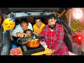 Vlog  on a cuisin est dormi dans la voiture    adel sami amira