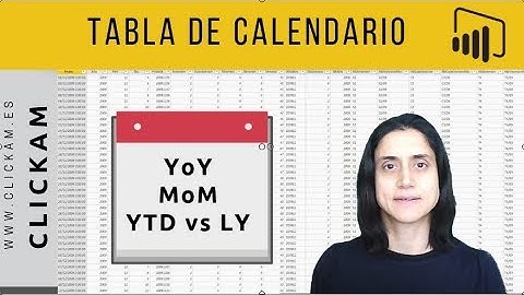 #PowerBI cómo crear una tabla de calendario. Fórmulas DAX para comparar periodos. Tutorial Español