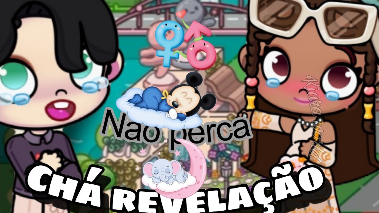 Chá revelação /Não esperava |história #avatarworldgame 