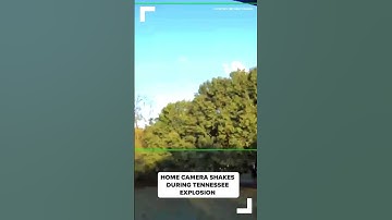 Tennessee plant explosion | Home security camera shakes from blast | VIDEO
