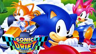 Sonic Drift 16-bit - Full Gameplay (All Characters)
