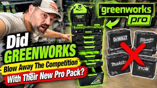 NEW GREENWORKS ProPack Blows The Competition Away! #newarrivals
