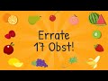 Obst erraten! - Miträtseln, Mitraten & Entdecken für Kinder