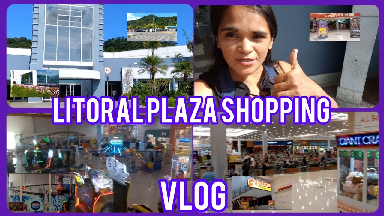 Vlog | Litoral Plaza Shopping - O maior da cidade Praia Grande, SP. 