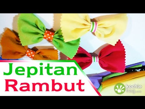 DIY Hair Bows Tutorial Cara Membuat Jepitan Rambut DIY Hair Bows Tutorial Cara Membuat Jepitan Rambut
