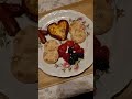 Morning breakfast and Thanksgiving