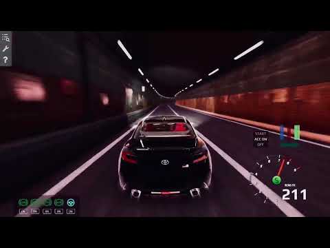 【Unity】自作レースゲームでC1を走ってみた