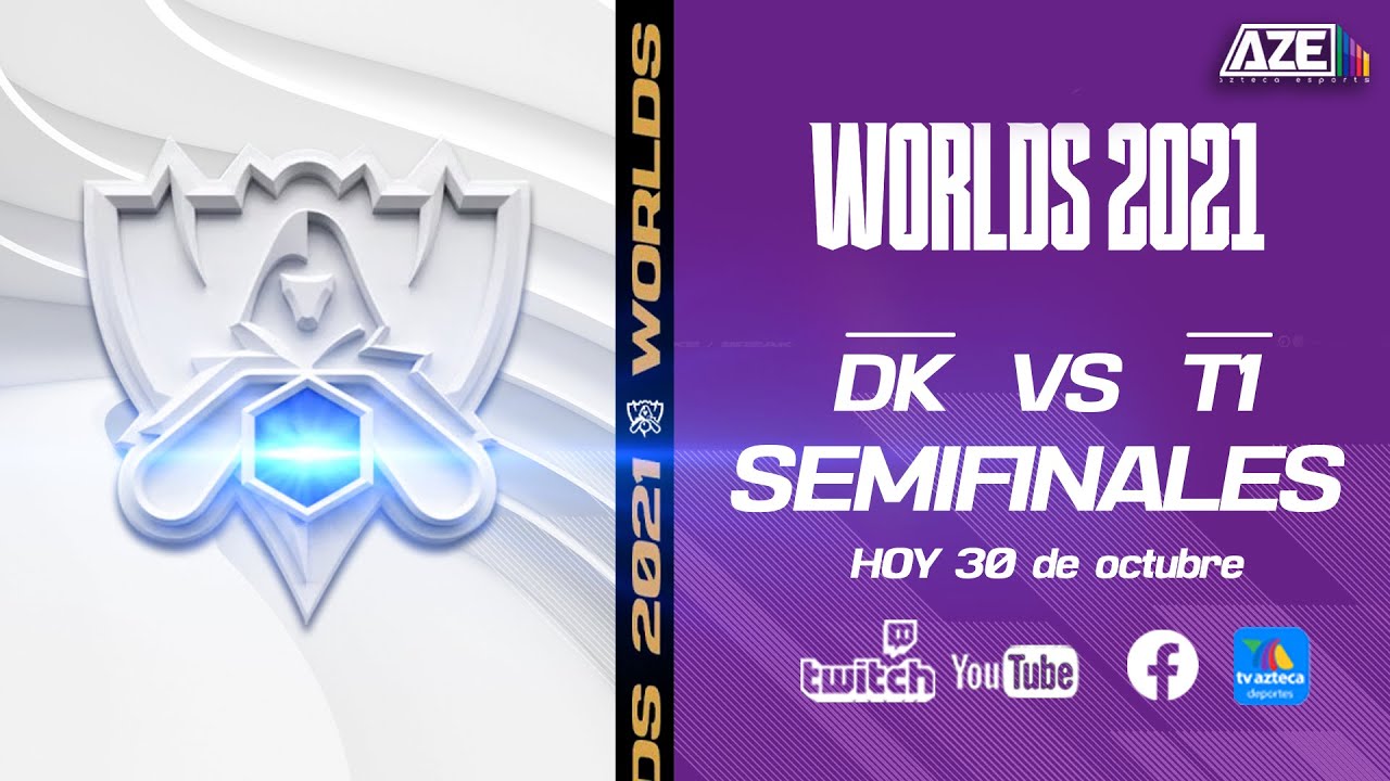 Worlds 2021 | Semifinales | DWG KIA vs T1