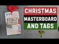 Christmas Masterboard Tags #junkjournal #junkjournalideas