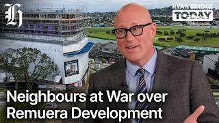 Oil futures point down; neighbours at war over Fletcher Remuera development | Ryan Bridge TODAY