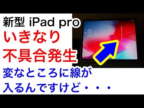 悲報】新型 iPad Pro 買ったらいきなり不具合発生 縦なのか？横