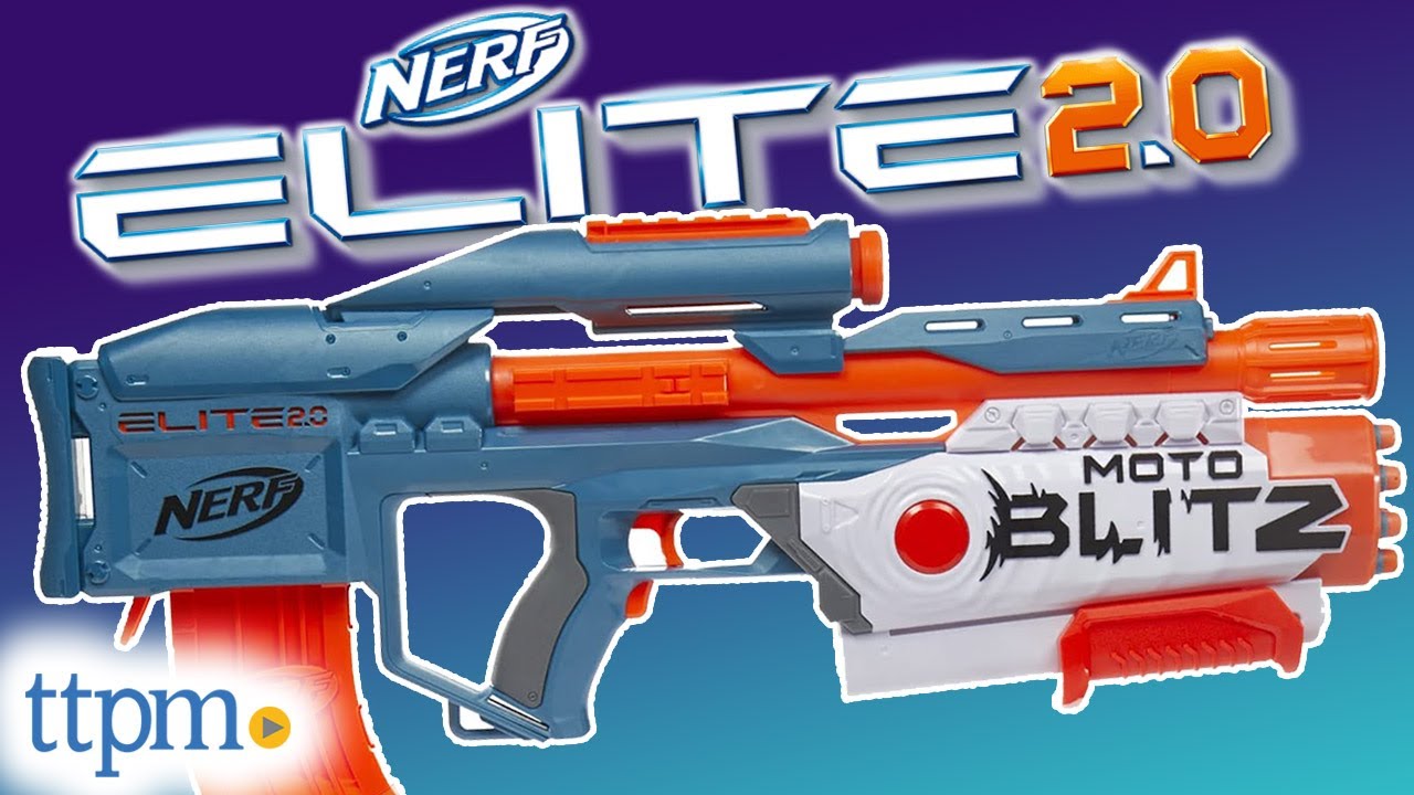 Nerf Elite 2.0 Motoblitz Motorized Nerf Blaster Airblitz Clip 22