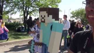 Anime North 2013 Minecraft Steve by Hyperspace Man 1,409 views 10 years ago 21 minutes