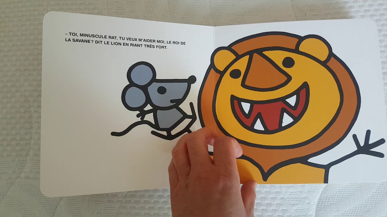 Simple Le Lion Et Le Rat Dessin Facile