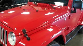 2015-2018 Jeep Wrangler Hood Stripe Graphics JK Models | WET INSTALL TIPS VIDEO | YouTube FCD