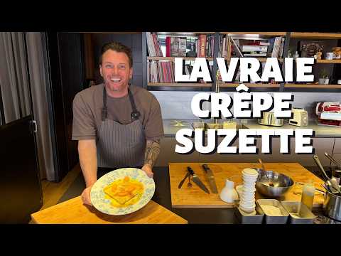 MA CRÊPE SUZETTE COMME AU RESTAURANT, LA TRADITIONNELLE !
