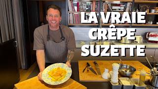 MA CRÊPE SUZETTE COMME AU RESTAURANT, LA TRADITIONNELLE !