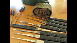 Cheap Tools for Popping Open & Decoding Combination Padlocks