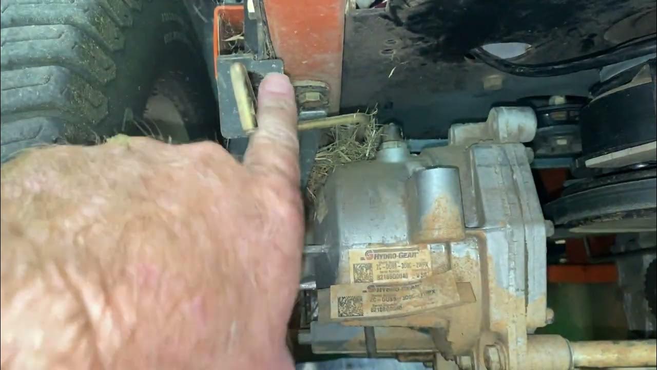 Mower won’t move? Towing or Pushing a busted mower/ Hydrostatic riding