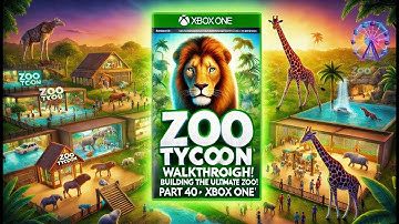 Zoo Tycoon Walkthrough 🦁 Building the Ultimate Zoo! (Part 40 | Xbox One)
