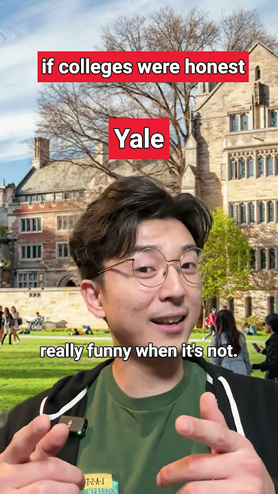 If Yale were honest #yale #college #collegeadmissions