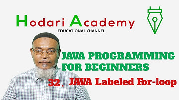 Java Programming for Beginners -  32. Java Labeled for loop