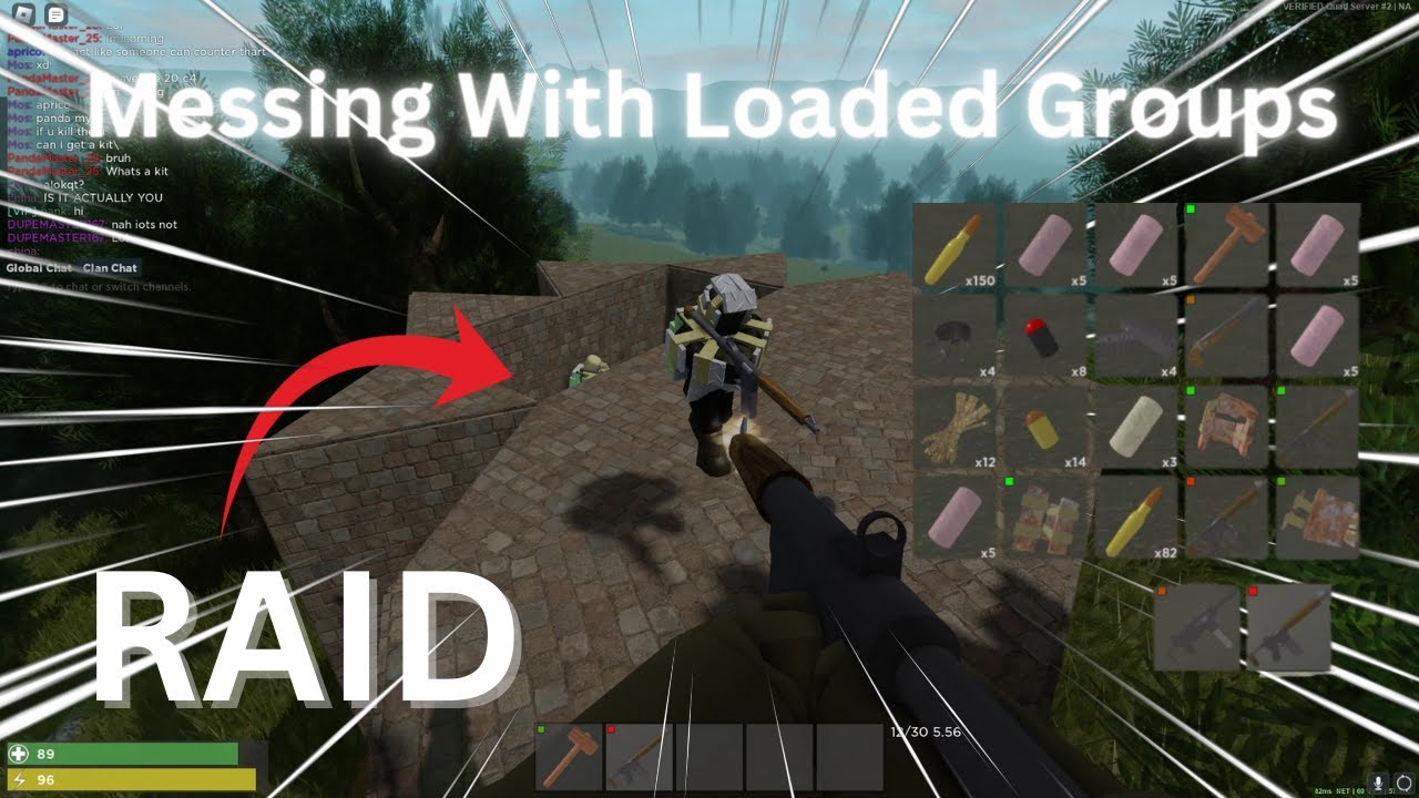 MESSING With BIG Bases Until I Get RAIDED V.1 in Trident Survival | Roblox