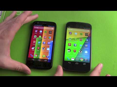 Motorola Moto G vs Google LG Nexus 4 comparison