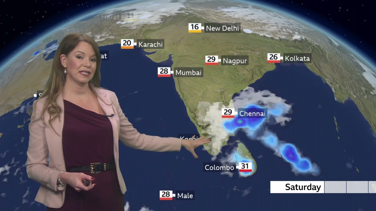 BBC Weather today in South and Central Asia - January 23rd 2026