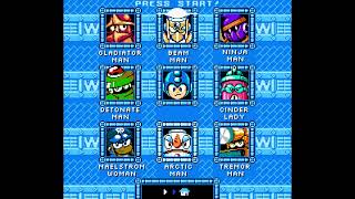 Mega Man W - Stage Select