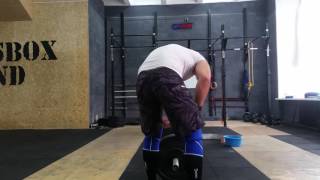1 отборочный RUSSIA THROWDOWN 2016 Голубев Александр, Elite, 129 reps