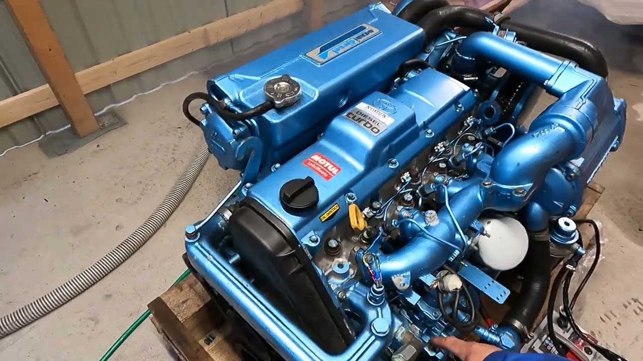 NANNI 4.390 TDI DIESEL INBOARD MOTOR BOAT MOTOR