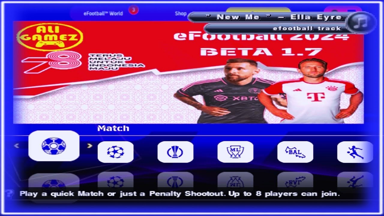 PES 2024 [PS2] BETA 1.7 - YouTube