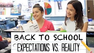 Back To School Expectations vs  Reality l benefitlover08