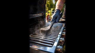 How to Deep Clean Grill Grates 🔧 Wire Brush Step-by-Step DIY | 1st Choice Residential #Shorts