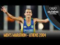 The determination of vanderlei cordeiro de lima at the mens marathon  athens 2004 replays