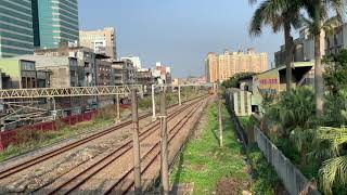 8793次CK124蒸汽機車無火迴送 桃園南(三民陸橋）通過