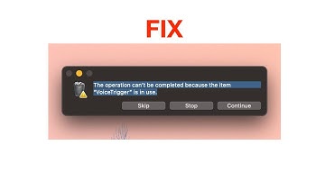 The Operation Can’t Be Completed Because An Unexpected Error Occurred Fix