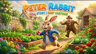 🐰 Peter Rabbit | A Fun Bunny Adventure 🥕 | Kids Bedtime Story with Moral | MimiStarRhymes
