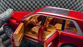 Unboxing Macheta Rolls Royce Cullinan visiniu replica deschide usi, capota, portbagaj