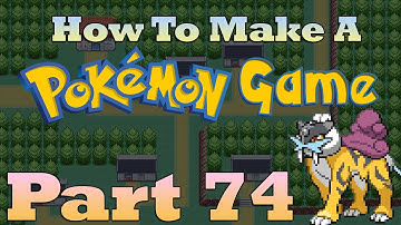 How To Make a Pokemon Game in RPG Maker - Part 74: Roaming Encounters
